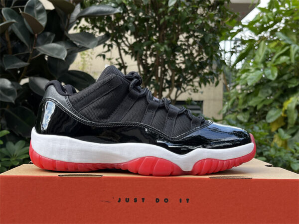 Air Jordan 11 Low "Bred" - Image 6