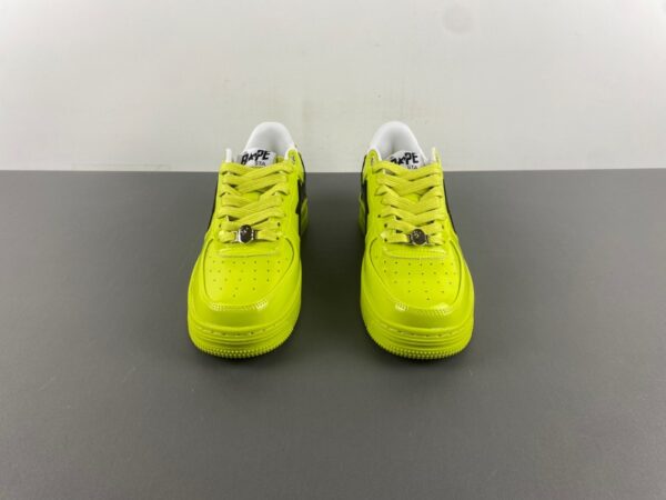 BAPE STA "Neon Green" Sneakers - Image 5