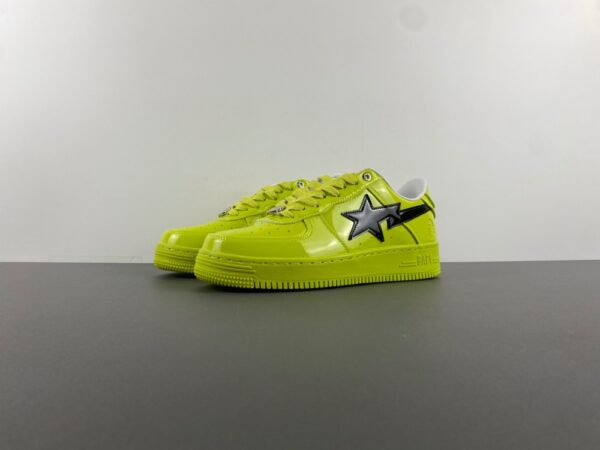 BAPE STA "Neon Green" Sneakers - Image 6