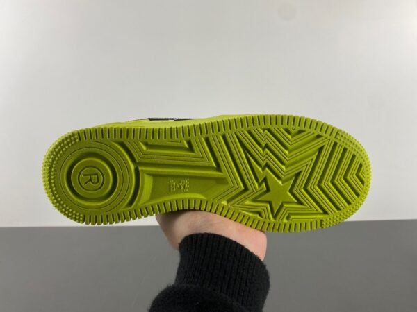 BAPE STA "Neon Green" Sneakers - Image 12