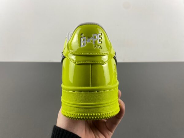 BAPE STA "Neon Green" Sneakers - Image 11