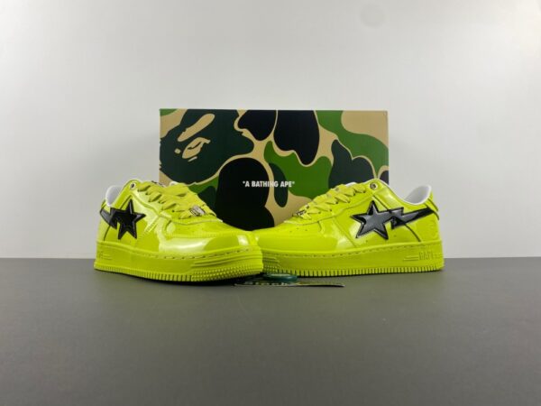 BAPE STA "Neon Green" Sneakers