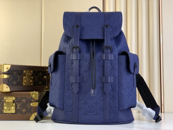 Louis Vuitton Christopher PM Backpack (Blue)