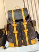 Louis Vuitton Christopher PM Backpack (Yellow Trim)