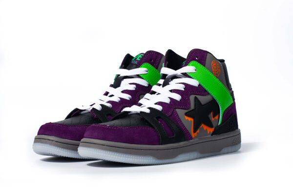 BAPE STA 93 Hi Purple Camo - Streetwear High-Top Sneakers