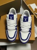 Louis Vuitton LV Trainer Blue White Sneakers