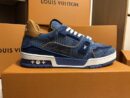 Louis Vuitton LV Trainer Denim Blue Sneakers