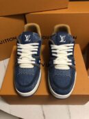 Louis Vuitton LV Trainer Denim Blue Sneakers