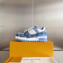 Louis Vuitton LV Trainer Denim Blue Sneakers