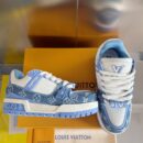 Louis Vuitton LV Trainer Denim Blue Sneakers