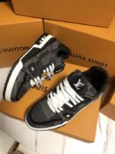 Louis Vuitton LV Trainer Monogram Denim Sneakers