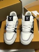 Louis Vuitton LV Trainer White Black Sneakers