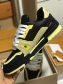 Louis Vuitton LV Trainer Yellow Block Sneakers