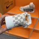 Louis Vuitton x Nike Air Force 1 Mid Graffiti Sneakers