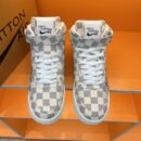 Louis Vuitton x Nike Air Force 1 Mid Graffiti Sneakers