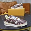 Louis Vuitton LV Trainer Monogram Brown Multicolor Sneakers.