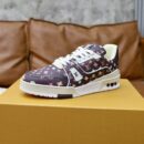 Louis Vuitton LV Trainer Monogram Brown Multicolor Sneakers.