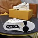 Louis Vuitton LV Trainer Monogram Cream Multicolor Sneakers.