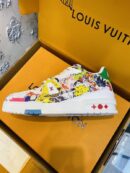 Louis Vuitton LV Trainer White Multicolor Graffiti Sneakers - Luxury Designer Shoes