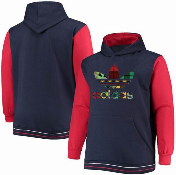 Adidas Tropical Sunset Trefoil Hoodie - Image 5
