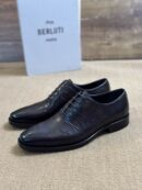 Berluti Alessandro Demesure Alligator Leather Oxfords