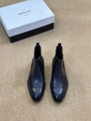 Berluti Men's Brogue Leather Chelsea Boots