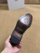 Berluti Crocodile Embossed Leather Penny Loafers