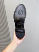 Berluti Crocodile Embossed Leather Penny Loafers