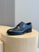 Berluti Leather Derby Brogue Shoes - Classic Wingtip