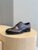 Berluti Leather Derby Brogue Shoes - Classic Wingtip