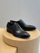 Berluti Leather Oxford Brogue Shoes