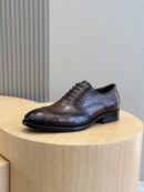 Berluti Leather Oxford Brogue Shoes