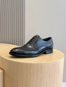 Berluti Leather Oxford Brogue Shoes