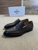 Berluti Leather Penny Loafers - Classic Style