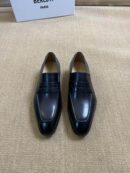 Berluti Leather Penny Loafers - Classic Style