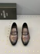 Berluti Men's Leather Slip-On Loafers - Luxurious Style