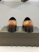 Berluti Men's Leather Slip-On Loafers - Luxurious Style
