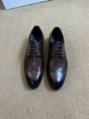 Berluti Patina Leather Derby Brogue Shoes