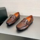 Berluti Patina Leather Loafers with Strap & Buckle