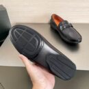 Berluti Patina Leather Loafers with Strap & Buckle