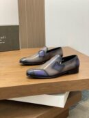 Berluti Playtime Patchwork Leather Slip-On Shoes