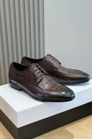Berluti Polished Leather Derby Shoes