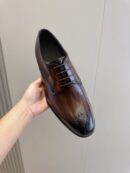 Berluti Polished Men's Leather Derby Shoes - Classic Style
