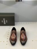 Berluti Polished Leather Derby Shoes with Burnished Detail