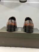 Berluti Polished Leather Derby Shoes with Burnished Detail