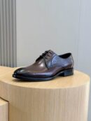 Berluti Polished Leather Derby Shoes with Subtle Detailing