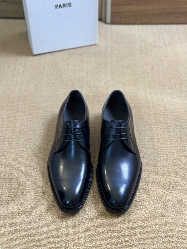 Berluti Polished Men's Leather Derby Shoes