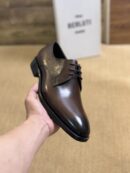 Berluti Polished Men's Leather Derby Shoes