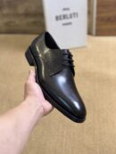 Berluti Polished Men's Leather Derby Shoes