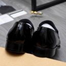 Berluti Polished Men's Leather Loafers with Distinctive Strap